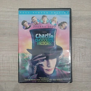 Charlie and the Chocolate Factory (Full Screen Edition) - DVD Johnny Depp - EUC - Picture 1 of 3