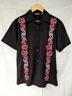 Dragonfly Fire VINTAGE shirt Black Made in USA S/M - Image 1 of 4