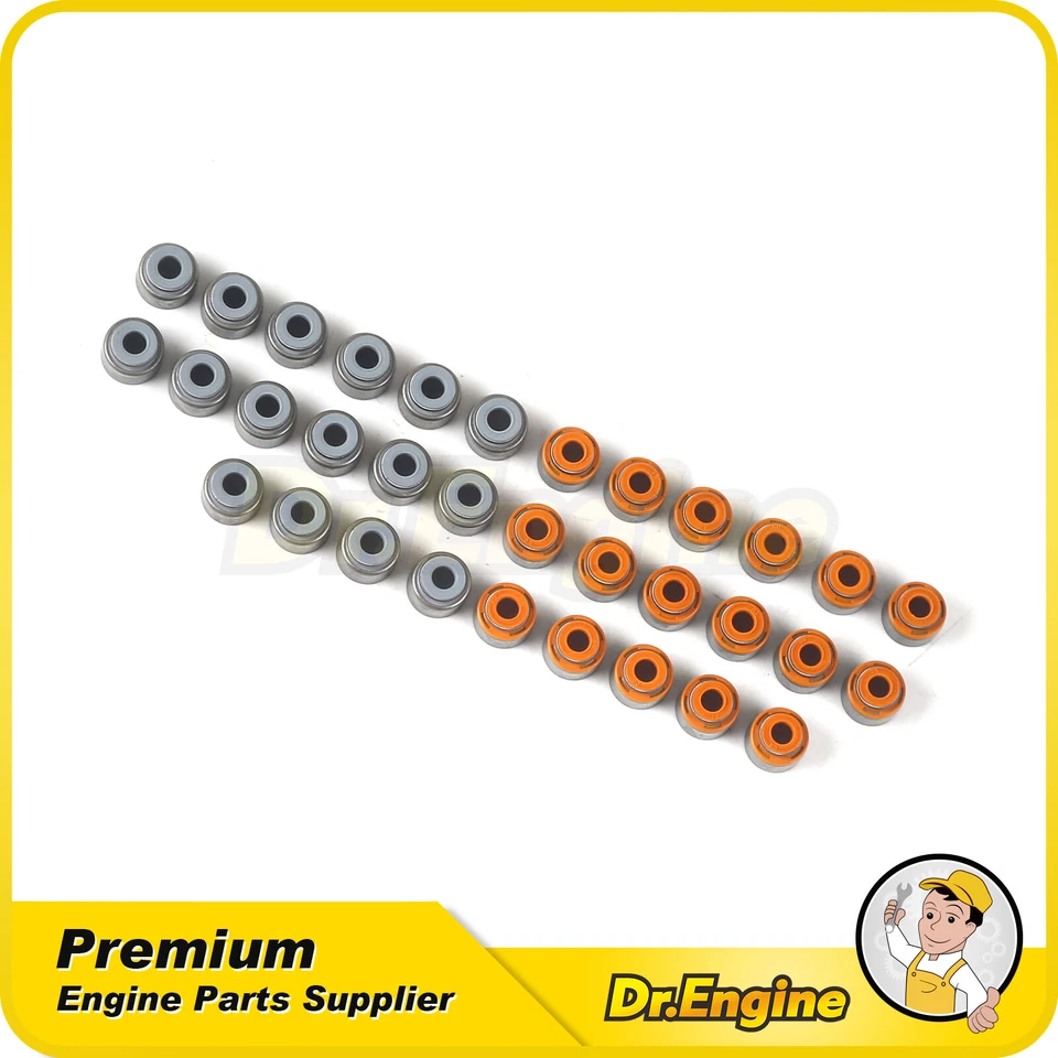 Valves Stem Seals Fit 07-15 Toyota Tundra LS460 GX460 4.6L 5.7L 1URFE 3URFE — 第 1/4 张图片