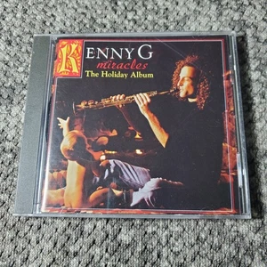 Kenny G Miracles The Holiday Album CD 1994 Arista Jazz Xmas - Foto 1 di 4