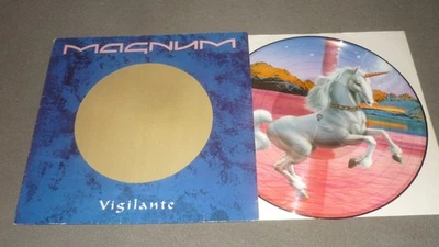 Magnum - Vigilante - Polydor 831 708-1 Germany 1987 PICTURE DISC - VG+ - Bild 1 von 4