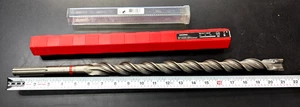 Nuovo HILTI 1-1/8" X 21" SDS MAX punta per calcestruzzo 4 taglierine punta per armature - spedizione F. - Foto 1 di 7