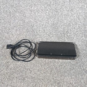 Nintendo 3DS Cosmo Black Console System w/ Charger, Tested! US Model No Stylus