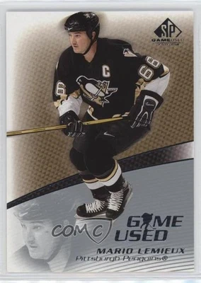 2003-04 SP Game Used Edition Mario Lemieux #37 HOF - Image 1 of 2