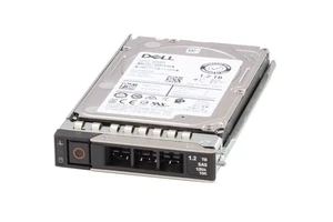Dell 1.2TB 12G SAS HDD 10k, 2.5 Zoll SFF Festplatte für Server, inkl. Rahmen - Afbeelding 1 van 3