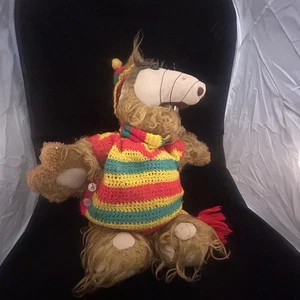 Vintage 1986 ALF 18" Plush Doll Coleco Stuffed Alien Toy Used GC - Picture 1 of 10