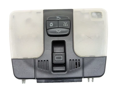 98-03 Mercedes W210 E320 E430 CLK320 Overhead Reading Dome Light Black - Image 1 of 4