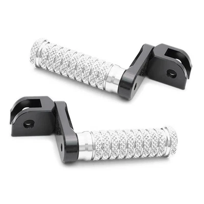 Clavijas de pie delanteras POLE 40 mm plateadas para Ducati 749 / 999 / R/S 03 04 05 06 Foto 1 de 4