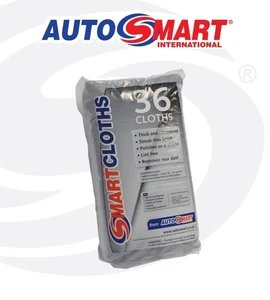 18 x AutoSmart Auto Trockentuch Tuch Groß Gery Valeting Reinigung KOSTENLOSE LIEFERUNG - Bild 1 von 1