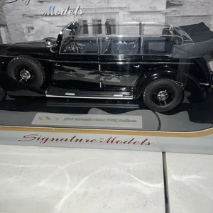 Signature Models 1:18 Die Cast 1938 Mercedes Benz 700k Classic Car (Read) - Picture 1 of 17