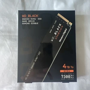 Western Digital WD_BLACK SN850X 4TB NVMe Internal SSD (WDS400T2X0E) - Picture 1 of 1