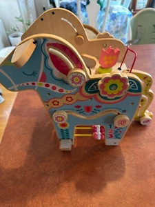 Manhattan Toy Company Playful Pony Wooden Activity Toy Preschool Montessori - Picture 1 of 6