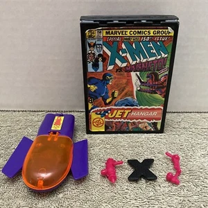ToyBiz Marvel Pocket Comics Jet Hangar Playset 1994 Toy X-men Vs Magneto - Picture 1 of 14