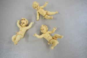 Lot of 3 Baby Figurines Renaissance 2.5" - Picture 1 of 1