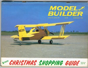 MODEL BUILDER Magazine December 1978, Vari Eze: peanut Scale Plans - Picture 1 of 3