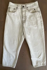 Rick Owens Drkshdw Collapse Cut Jeans White Women's Sz 27 - Picture 1 of 5