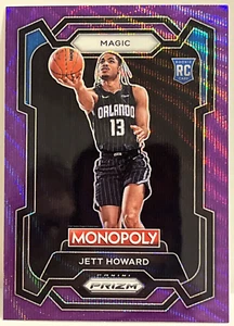 2023-24 Panini Monopoly Jett Howard Purple Wave Rookie Orlando Magic #65 - Bild 1 von 2