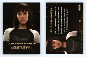 Johanna Mason #6 The Hunger Games Catching Fire 2013 NECA Card - Picture 1 of 1