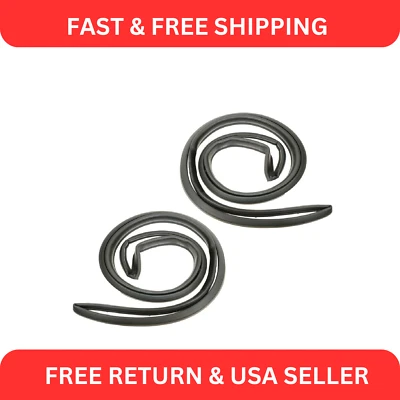 Juego de pares de sellos de goma para puertas delanteras para Pontiac Buick Olds 4 puertas Foto 1 de 3