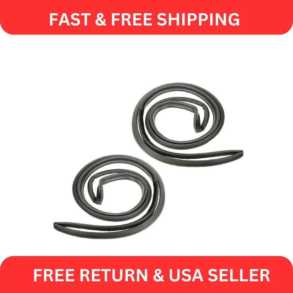 Комплект из пары резиновых уплотнений для передней двери для Pontiac Buick Olds 4 двери - Изображение 1 из 3