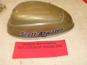 1955 3755 Scott Atwater Bail-a-matic 5hp outboard top cover hood cowl cowling - Picture 1 of 13