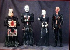 16"Lot of 4 Diff HELLRAISER PINHEAD CENOBITE Horror Movie Vinyl Model Kits 1/4 - Picture 1 of 5