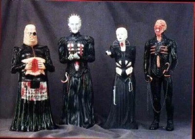 16"Lot of 4 Diff HELLRAISER PINHEAD CENOBITE Horror Movie Vinyl Model Kits 1/4 - Image 1 of 4