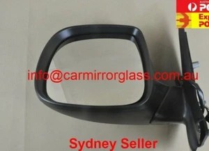 NEW DOOR MIRROR FOR VW AMAROK AMAROK 2013-2023 (Left Passenger SIDE, MATT BLACK) - Picture 1 of 4