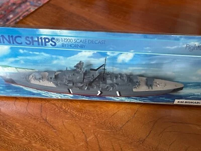 MINIC SHIPS - DIECAST BY HORNBY - M742 KM BISMARCK - 1:1200 - Bild 1 von 4