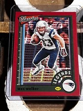 2022 Panini Classics WES WELKER Red Timeless Treasures #/75
