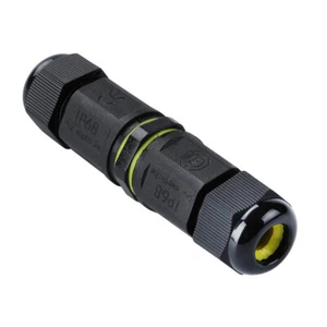 Manguito de cable caja de derivación conector de cable IP68 impermeable cable de tierra 3 pines 16A 450VAC - Imagen 1 de 11