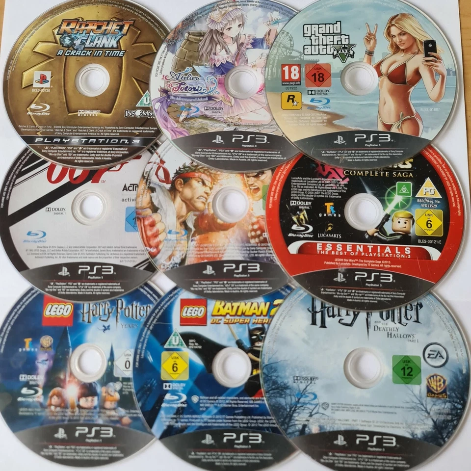 Sony PS3 Disc Only Games - Multi Listing - Big Selection - 15% Discount On 2+ - Image 1 of 1