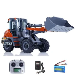 LESU 1/14 Hydraulic RC Wheeled Loader AOUE MCL8 RTR 4*4 Remote Control Car Model - Picture 1 of 22