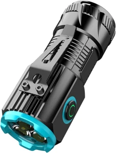 Rechargeable 1000 Lumens LED Flashlight with Strobe Light & USB Fast Charging - Picture 1 of 13
