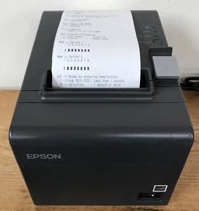 Impresora térmica de boletos para recibos Epson TM-T20II M267D USB RS-232 serie PS-180 POS - Imagen 1 de 13