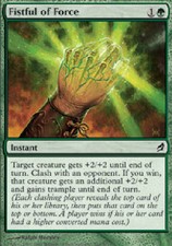 FISTFUL OF FORCE FOIL Lorwyn MTG Magic the Gathering Cards DJMagic