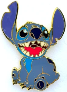 2003 - Prendedor de intercambio Disney - Stitch Smiling Toothy Grin - Lilo and Stitch - Imagen 1 de 2