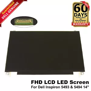 Genuine Dell Inspiron 5493 5494 14" FHD LCD Widescreen with Rails 6T00P 06T00P - Picture 1 of 8