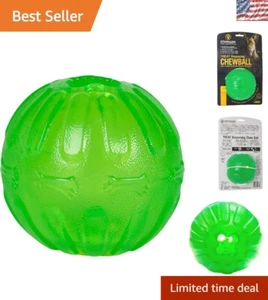 Everlasting Leckerli Spender Kauball für große Hunde - grün robuster Gummi - Bild 1 von 9