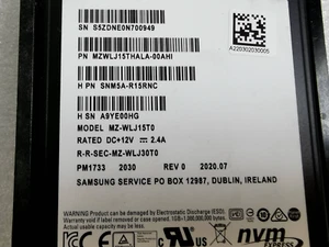 NEW LOT of 4 Hitachi VSP E790 E590 15.6TB SSD 5563632-A NVME - Picture 1 of 3