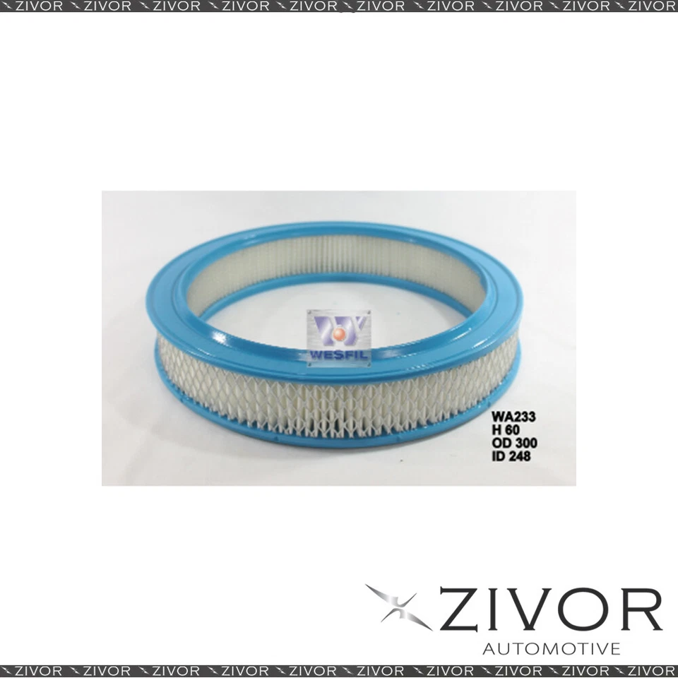 Wesfil Air Filter For Ford Escort 2.0L 1977-1981 - WA233 *By Zivor* - image 1 of 1