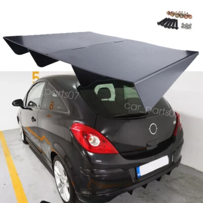 For Vauxhall Opel Corsa VXR Rear Bumper Diffuser Shark 4-Fins Spoiler Splitter Foto 1 de 4