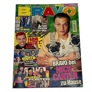 Vintage Bravo German Music Magazine MAY 1998,Nick Carter,Lighthouse Family,Nana - Bild 1 von 12