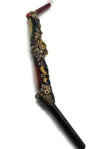 Serpiente Inca Hecha a Mano Artesana Tepi Decorada - Imagen 1 de 5