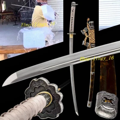Battle Ready TaChi Razor Sharp Sword Full Tang T10 Steel Japanese Samurai Katana - Image 1 of 4