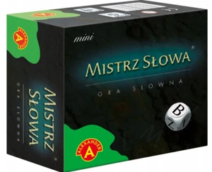 Mistrz Słowa Alexander Gra Słowna Układaj Wyrazy Scrabble PLANSZOWA Polskie gry - Picture 1 of 2