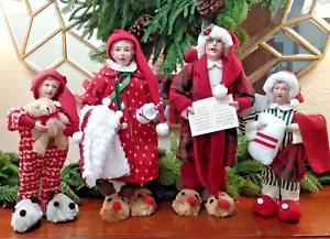 Twas the Night Before Christmas Storytime Valerie Parr Hill 4 PC Family NIB - Picture 1 of 7