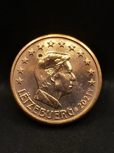 1 CENT EURO LUXEMBOURG 2021 - Picture 1 of 3