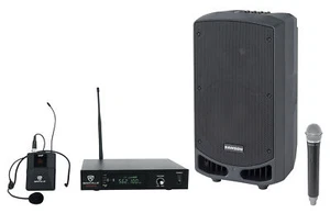 Samson Expedition XP310W 10" Portable PA Bluetooth Speaker+Mic+Wireless Headset - Picture 1 of 11