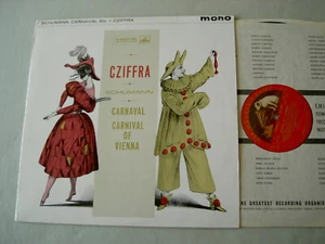 ALP 1840 SCHUMANN Carnaval/Carnival of Vienna Cziffra vinyl LP - Picture 1 of 3